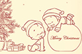 小破孩2013年12月壁纸-圣诞
